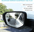 2 PCS Car Rearview Mirror Film, 3.93" x 5.9" Oval Side Window HD Anti-Fog Nano Rain-Proof Water-Repellent Film, Clear Vision Accessories, Compatib...