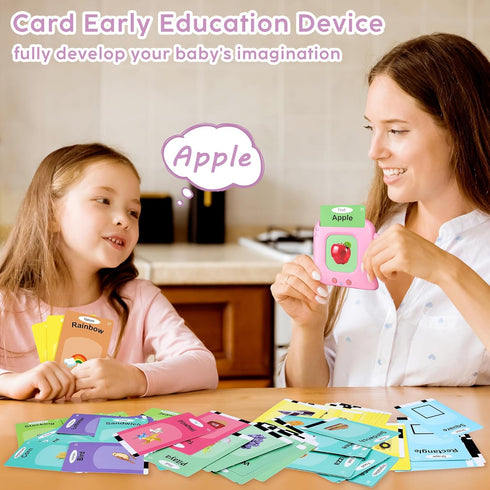 Talking Flash Cards,Kids Toddler Flash Cards with 240 Sight Words,Montessori Toys,Autism Sensory Toys,Speech Therapy Toys,Learning Educational Toy...