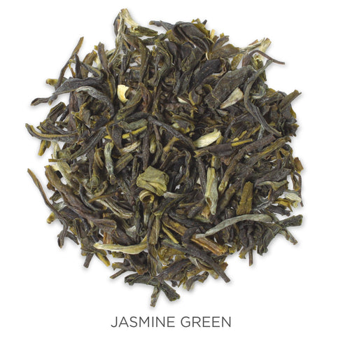 Tea Forte Jasmine Green Premium Organic Loose Leaf Caffeinated Green Tea Blend Canister, Makes 35-50 Cups...