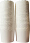 50-Pack Paper Baking Cups, Greaseproof Disposable Cupcake Liners (White, Large Cups)...