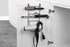 Spectrum Diversified myBella Over-The-Cabinet Station 4-Tier Styling, Flat Iron & Curling Wand Hooks with Blow Dryer Holder, Hair Tool Storage, Br...