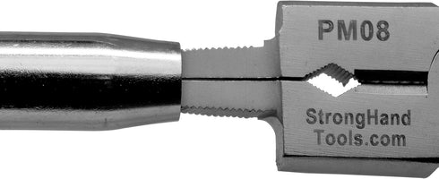 8” Mig Welding Plier, Nozzle Cleaner, Rounded Hammer Face, Tempered Wire Cutter, Ergonomic Vinyl Coated Handle, PM08, Strong Hand Tools...