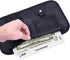 Car Sun Visor Organizer, Wisdompro Vehicle Interior Accessories Storage Pouch Auto Registration Holder with Elastic Strap for Sunglass, Documents,...