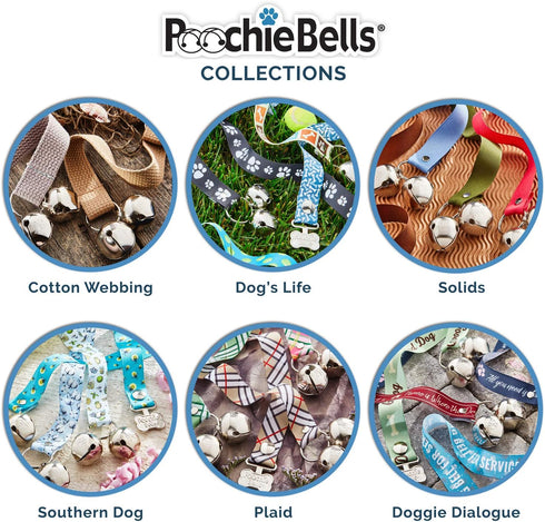 Original Handcrafted Potty Training Dog Doorbell – Excellence in Craftsmanship, One Size Fits All, Trainer-Recommended for 20+ Years, Made in USA,...