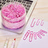 500pcs Paper Clips Assorted Sizes, Small, Medium and Large?1.1inch, 1.3inch and 2inch) Paper Clips, Vinyl Coated Paperclips for Office, School, Ho...