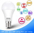 E17 Intermediate Base LED Bulbs, 3000K Warm White, 5 Watts(40W Equivalant), 500 Lumens, Non-Dimmable for Ceiling Fan Chandelier Pendant Light Bulb...