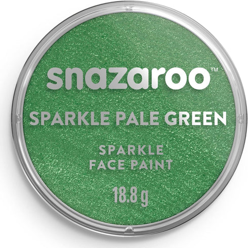 Snazaroo Sparkle Face and Body Paint, 18.8g (0.66-oz) Pot, Sparkle Pale Green...