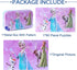 LELEMON Pretty Girl Puzzles for Kids Ages 4-8, 60 Piece Snowman Puzzles for Kids Ages 3-5,Children Jigsaw Puzzles Kids Puzzles in a Metal Box,Educ...