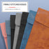 Toplive Document File Folder, Soft Waterproof PU Leather A4 Envelope Folder Expanding File Organizer Portfolio Storage Case Dual Layers with Card ...
