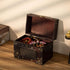 Rustic Studded Index/Recipe Card Box with Antiqued Latch (Large)...