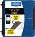 Five Star Flex Refillable Notebook + Study App, College Ruled Paper, 1 Inch TechLock Rings, Pockets, Tabs and Dividers, 200 Sheet Capacity, Pacifi...