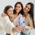 Flower Designed for iPhone 11 Case with Screen Protector, Floral Slim Fit Clear Women Phone Case Shockproof Protective Hard PC+TPU Bumper Cover 6....