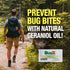Bug X FR Deet Free Insect Repellent Spray (4 oz. Bottle) - Naturally Derived Geranium Oil Repellent for Protection Against Mosquitos & Ticks...