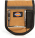 Dickies 2-Compartment Hammer Holder for Tool and Work Belts, Durable Canvas, Includes Tool Loop and Pocket, Fits up to 4.5-inch Belts, Tan/Grey...