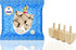 The Dreidel Company Hanukkah Wood Dreidels, Design Your Own Dreidel, DIY 1.5" Inch Unfinished Natural Wooden Chanukkah Dreidels (10-Pack)...