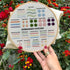 INFUNLY 4 Set Stitches Embroidery Kit for Adults Elephant Cross Stitch Kits for Beginners Stamped Embroidery Kit with Instructions, 2 Embroidery H...