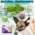 Dog Ear Finger Wipes for Dogs & Cats-Gently Remove Ear Wax,Ear Soothing and Cleaning,Natural ingredients-55 Count...