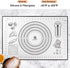 Silicone Baking Mat Extra Large, Pastry Mat with Measurement, Kitchen Counter Mat for Pie Crust, Pizza and Cookies - BPA Free Oven Liner/Kneading ...
