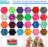 Greentime Clay Beads, 4500pcs Flat Round Spacer Beads Heishi for Bracelets Jewelry Making Kit Earring DIY Crafts Holiday Gift (24Color 6mm)...