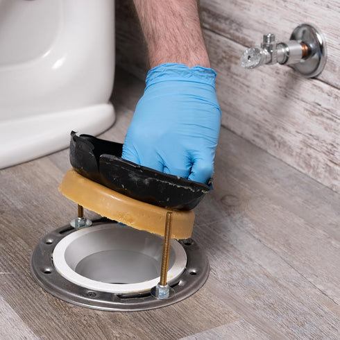 Oatey 31190 Heavy Duty Wax Bowl Ring, 3" or 4" waste lines...