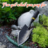 Heavy-Duty Trowel Garden Tool, Stainless Steel Serrated Hand Shovel for Effortless Digging, Weed Control, and Precise Bulb Planting...