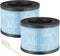 MK01 MK06 DH-JH01 H13 True HEPA Replacement Filter, Compatible with MK01, MK06, ToLife TZ-K1, MG01JH and Kloudi DH-JH01, POMORON MJ001H, Intelabe ...