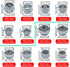 12 Pieces Faucet Adapter Kit Kitchen Aerator Adapter Male To Female,Male To Male Faucet Adapter Water Hose Adapter(Faucet Adapter Various Sizes)...
