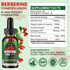 Berberine HCL Liquid Drops - 1500 mg Berberine Supplement with Ceylon Cinnamon, Chromium, Turmeric, Niacinamide - Supports Metabolism and Immune S...
