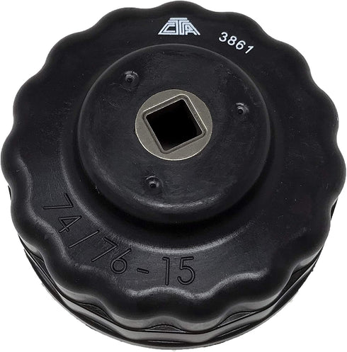 CTA Tools 3861 Oil Filter Wrench - 74/76 X 15...