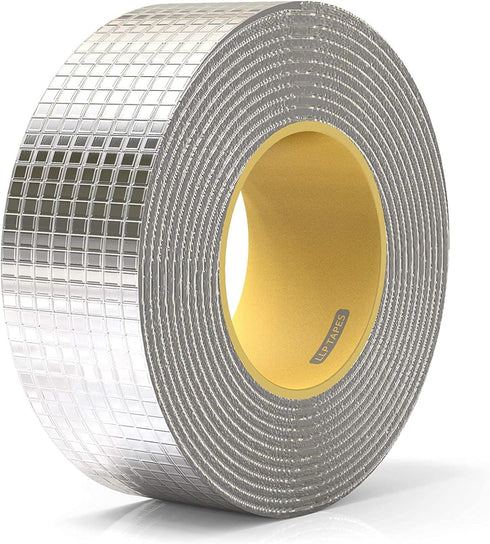 LLPT Aluminum Butyl Tape Black Butyl 2 Inch x 16.5 Feet Waterproof Leak Sealing Tape for Metal Roof Flashing RV Roof Patching Window Gutter Leak R...