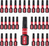 30 Pieces T20 1 In. Impact Tough Magnetic #20 Torx Head Power Bits, S2 Alloy Steel T20 Screwdriver Bits Set...