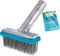 U.S. Pool Supply 5" Stainless Steel Wire Bristle Pool Brush, HD Aluminum Pole Handle - Clean Remove Rust Stains on Concrete, Calcium Build-Up on T...