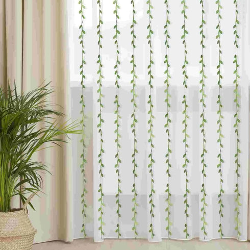 Leaf Ribbon 40 Yard Fabric Ribbons Roll Green Leaf Ribbon 1" Width Artificial Olive Leaf Trim Ribbon or Gift Wrapping Craft DIY...