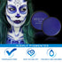 MEICOLY Blue Face Body Paint,30g/1.05oz Water Based Washable Full Body Paint for Adult and Kids,Dark Blue Single Face Painting for Adults, SFX Smu...