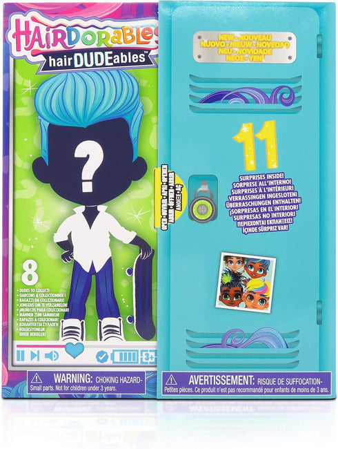 HairDUDEables Series 3, Hairdorables Surprise Collectible Dolls, Styles May Vary, Kids Toys for Ages 3 Up by Just Play...