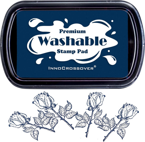 Washable Ink Pad, Best Stamps for Kids, Kids Crafts, Paw Print Kit, Baby Footprint Kit, Stamp Pads on Scrapbooking, Fingerprint Ink Pad, Easy to W...