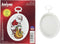 Janlynn Mini Cross Stitch Kit 2.75" Oval-Down The Chimney (18 Count), Multicolor...