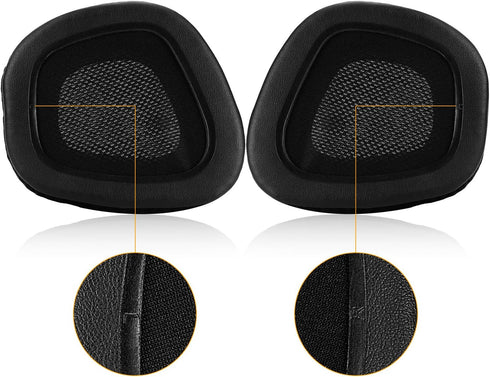 JARMOR Replacement Memory Foam & Mesh Fabric Ear Cushion Pads Cover for Corsair Void & Corsair Void PRO RGB Wired/Wireless Gaming Headset ONLY (Bl...