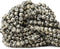60PCS 6mm Natural Dalmatian Stone Round Loose Beads for Jewelry Making DIY Findings 1 Strand 15"...