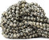 60PCS 6mm Natural Dalmatian Stone Round Loose Beads for Jewelry Making DIY Findings 1 Strand 15"...