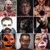 Special Effects SFX Halloween Makeup Kit - Fake Blood + Coagulated Blood Gel + 12 Colors Bruise Makeup Face Body Painting Palette with Brush + Sca...