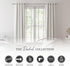 Kenney - 71631 Rachel Standard Decorative Window Curtain Rod, 28 to 48-Inch, Italian Pewter...