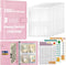 100 Envelopes Money Saving Challenge, 100 Envelope Challenge Binder with 3 Ways Challenge Tracker, A5 Budget Savings Book Binder with Cash Envelop...