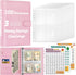 100 Envelopes Money Saving Challenge, 100 Envelope Challenge Binder with 3 Ways Challenge Tracker, A5 Budget Savings Book Binder with Cash Envelop...