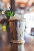 Twine Mint Julep Cup, Real Brass with Sterling Silver Plating Derby Cocktail Tumbler, Set of 1, 12 oz...