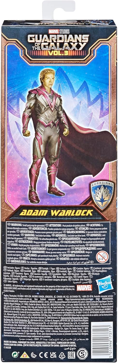 Marvel Guardians of The Galaxy Vol. 3 Titan Hero Series Adam Warlock Action Figure, 11-Inch Action Figure, Super Hero Toys for Kids, Ages 4 and Up...
