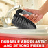 Scrub Brush Set of 3pcs - Cleaning Shower Scrubber with Ergonomic Handle and Durable Bristles - Grout Cleaner Brush - Scrub Brushes for Cleaning B...