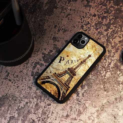 for iPhone 11 Pro Max, Art Design Soft Back Case Phone Cover, HOT12033 Eiffel Tower Paris 12033...