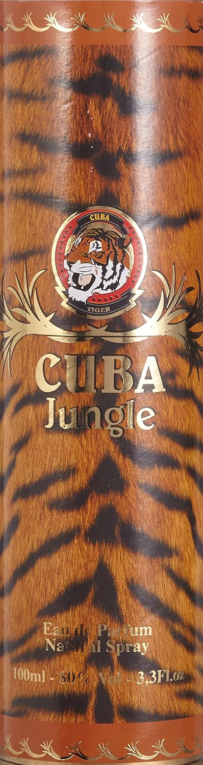 Cuba Jungle Tiger Cuba Eau De Parfum Spray for Women, 3.4 Ounce...