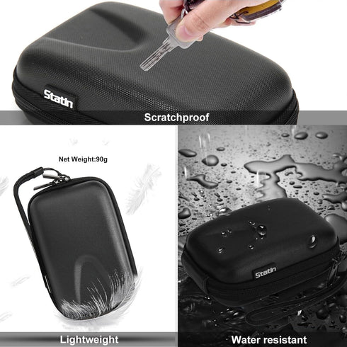 Digital Camera Case,Small Hard Shell Camera Lens Bag,Waterproof Carrying Camera Accessories Protective Storage Holder for Canon G7X2 G7X3 RX100m3/...